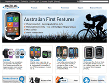 Tablet Screenshot of magellangps.com.au